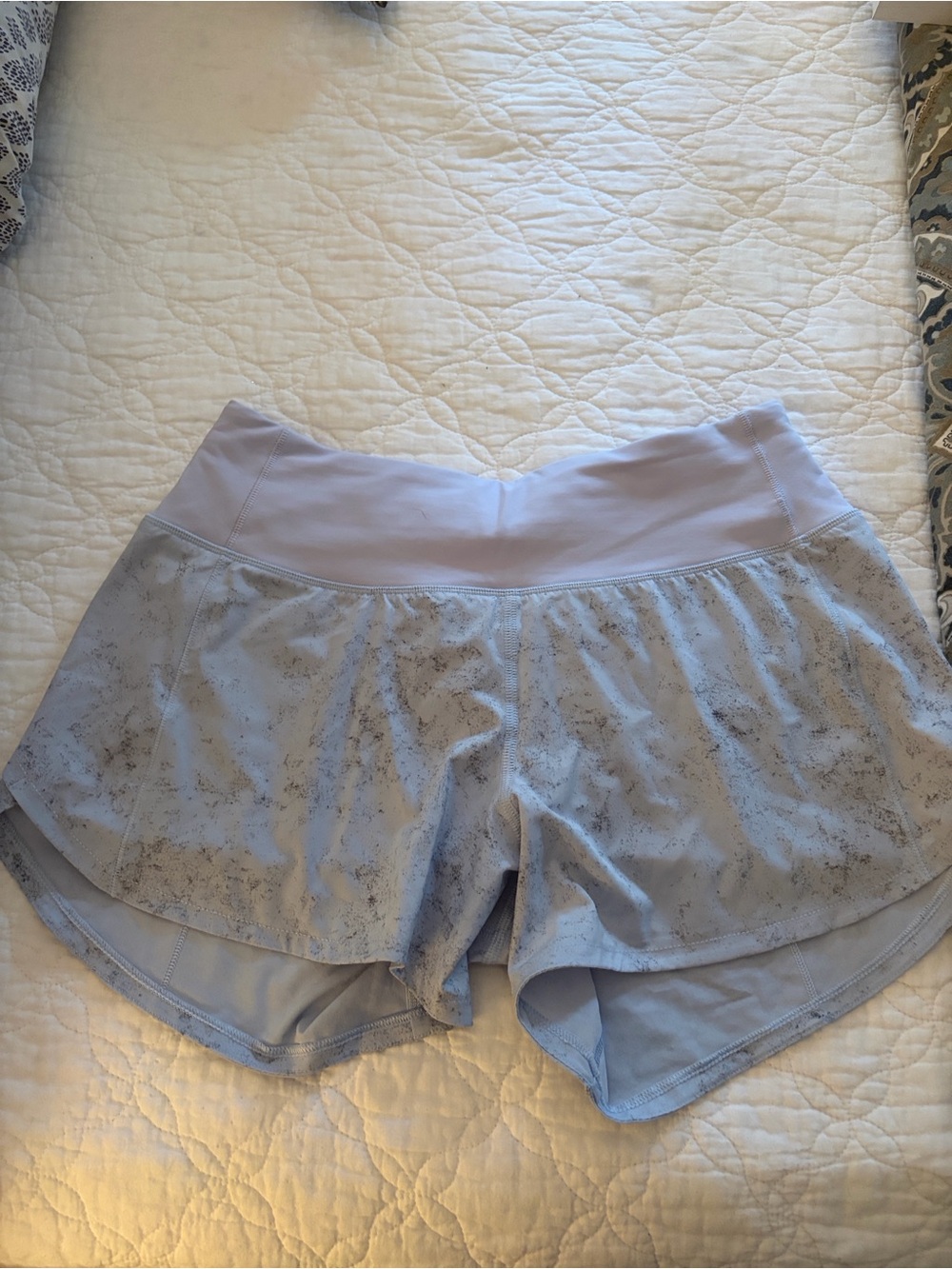 lululemon athletica Light Lavender/Gray Shorts